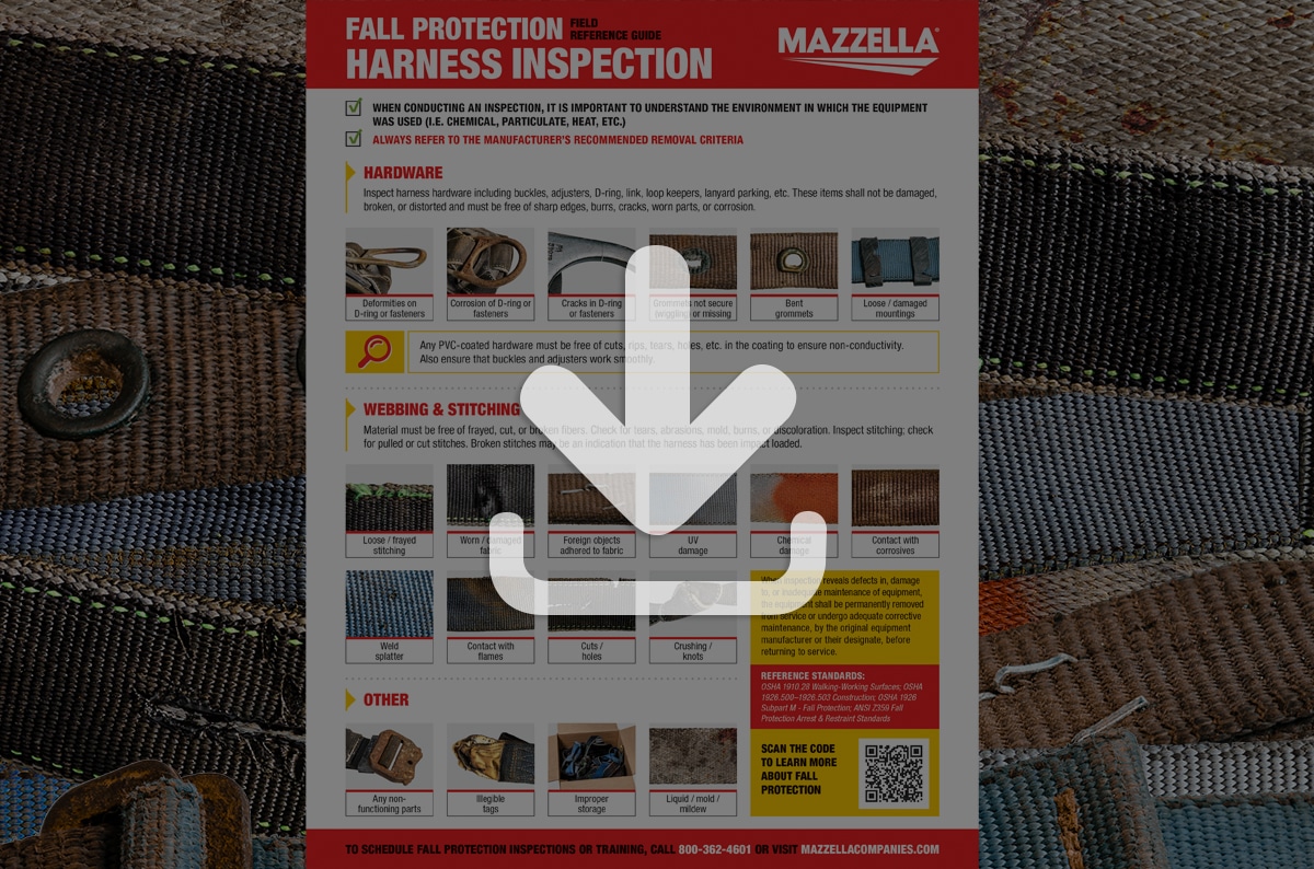 Fall Protection Harness Inspection Field Reference [Guide]