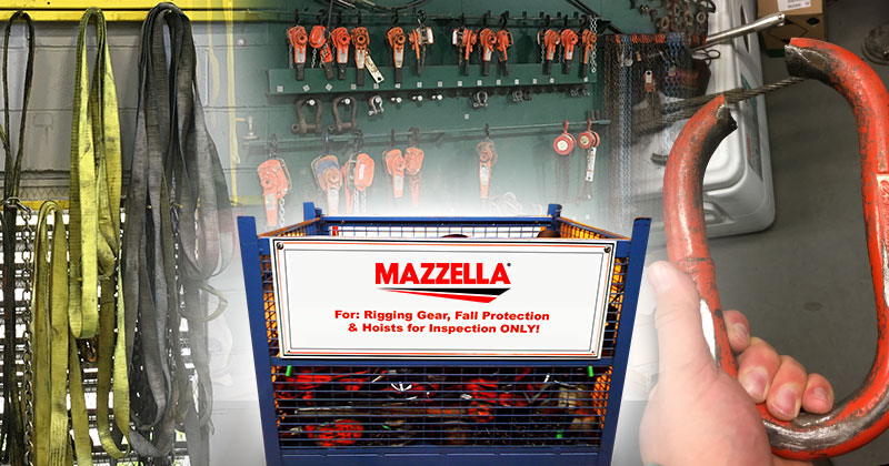 Mazzella Provides Rigging Inspection Services & Repairs