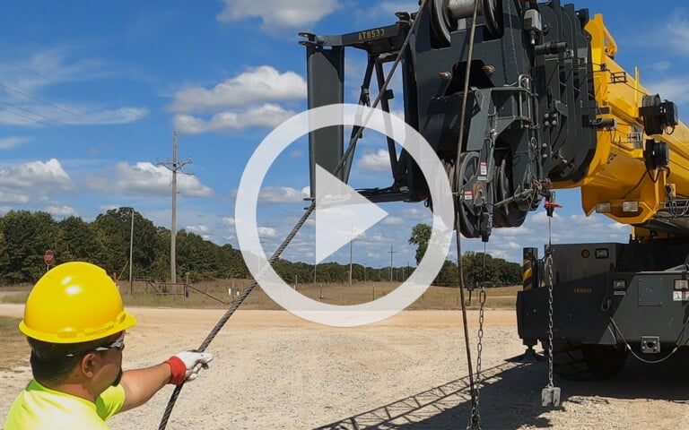 How To Install a Crane Hoist Rope