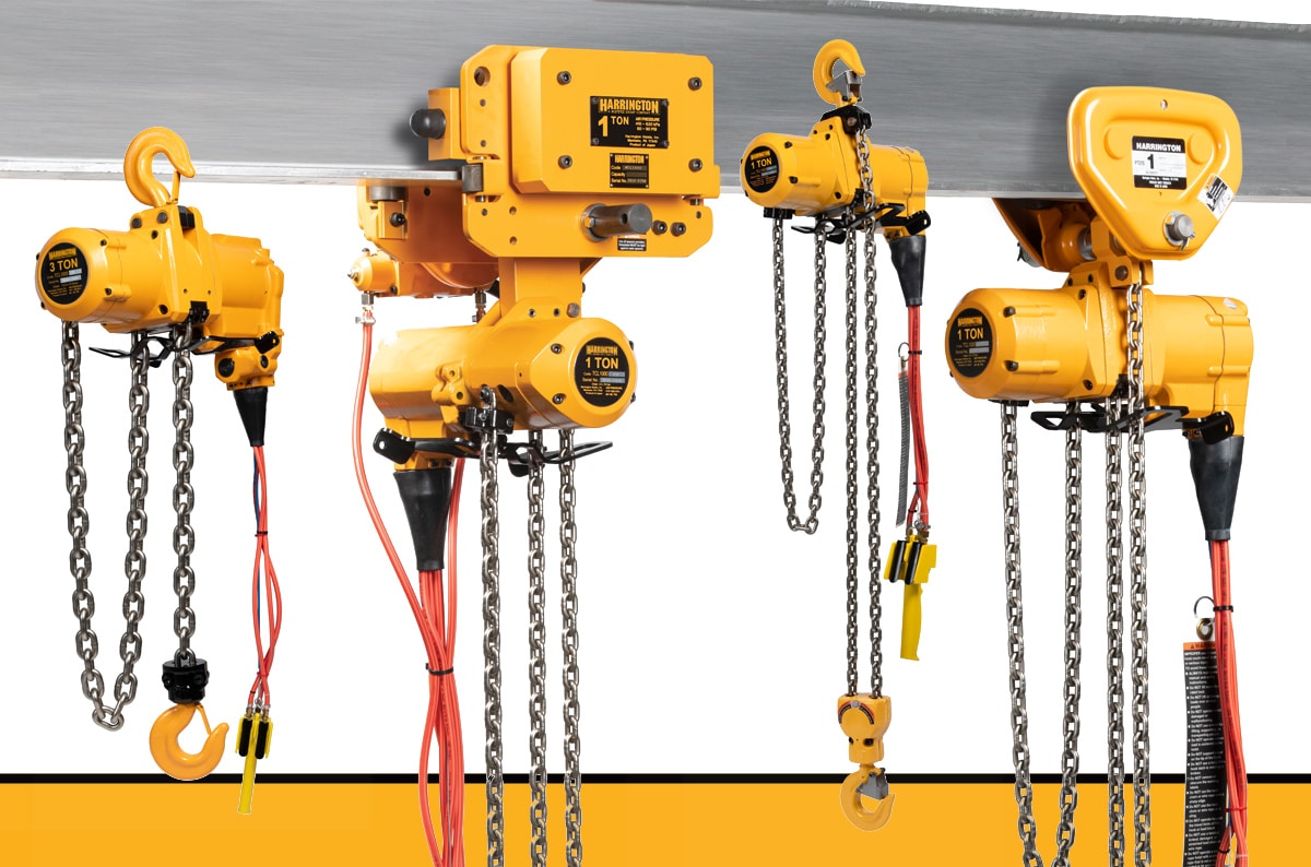 What Is the Harrington TCL Lube Free Air Hoist, & How Can It Help You? – Featured