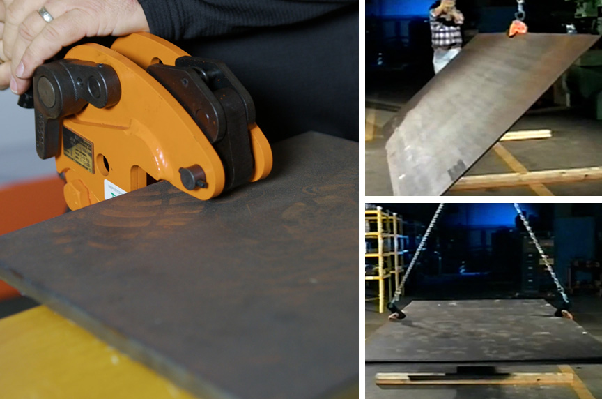 How to Choose the Correct Clamp for Your Lifting Application - Attitude of the Lift