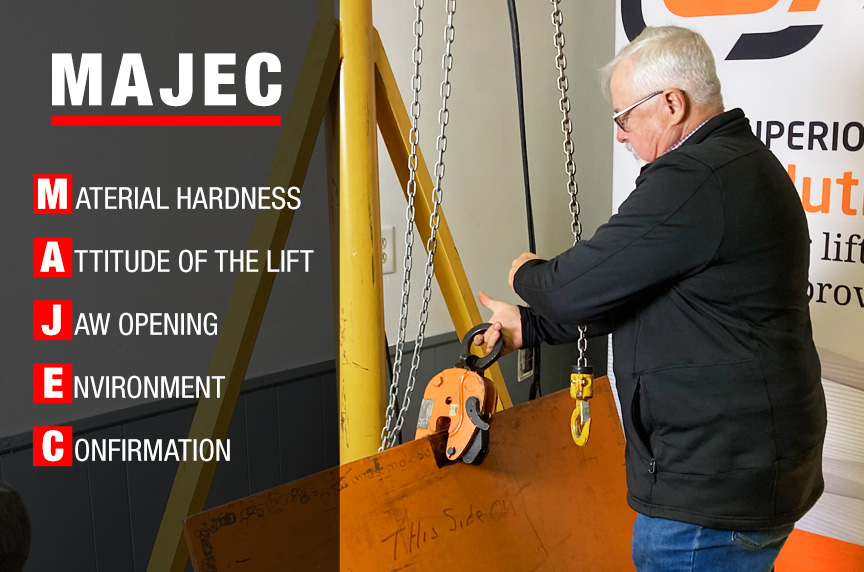 How to Choose the Correct Clamp for Your Lifting Application - Lifting is MAJEC