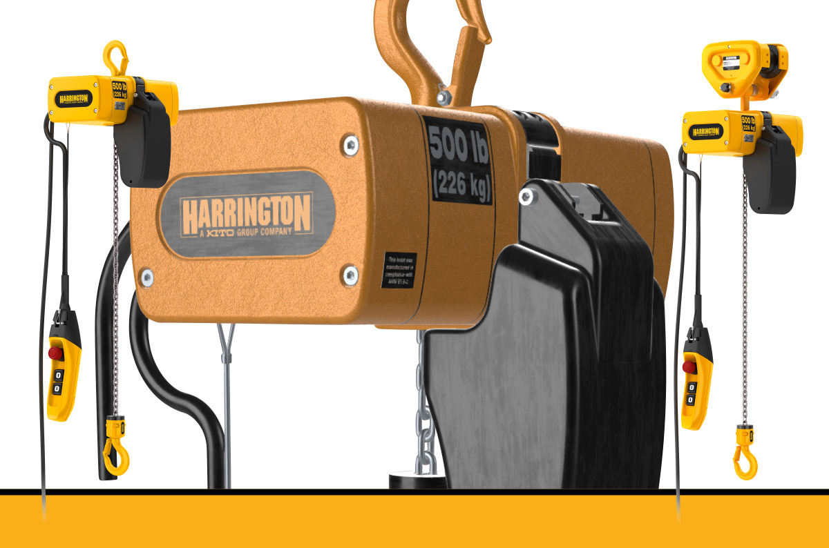 What Are Harrington’s EM / SEM Mini Electric Chain Hoists?
