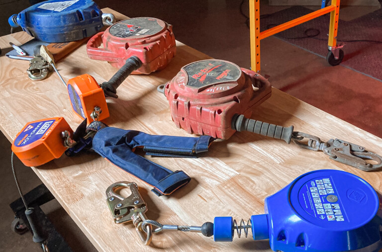 What Is the Inspection Criteria for Fall Protection Wire Rope SRLs?