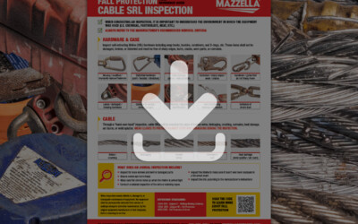 Fall Protection Cable SRL Field Inspection Reference Guide: Download