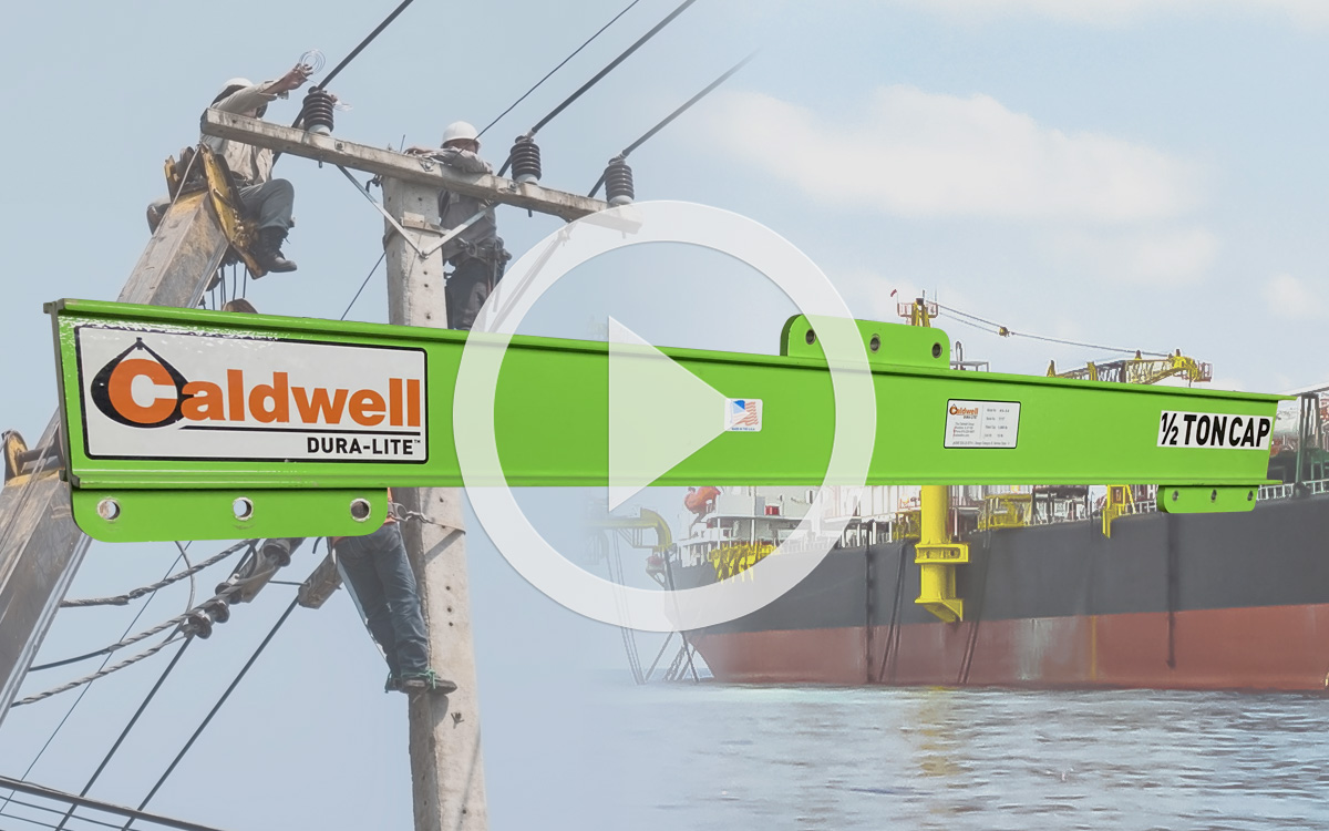 Caldwell’s Dura-Lite™ Composite Lifting Beams: Innovation for Heavy Loads