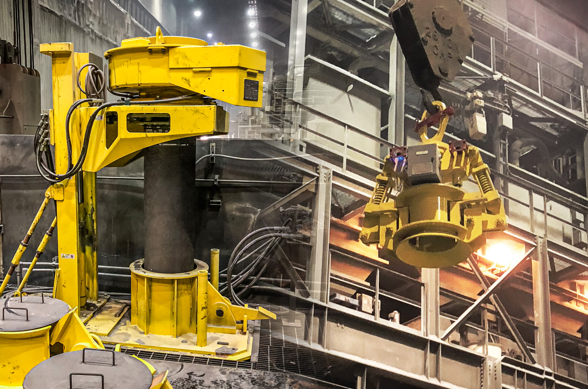 How Does the No Touch<sup>®</sup> Electrode Handling System Make Steel Mills Safer?