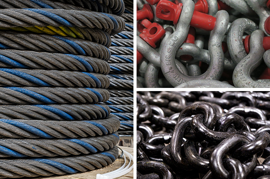 Rigging Products - Wire Rope, Chain, and Rigging Hardware