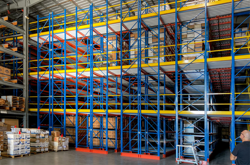 New pallet racking inspection