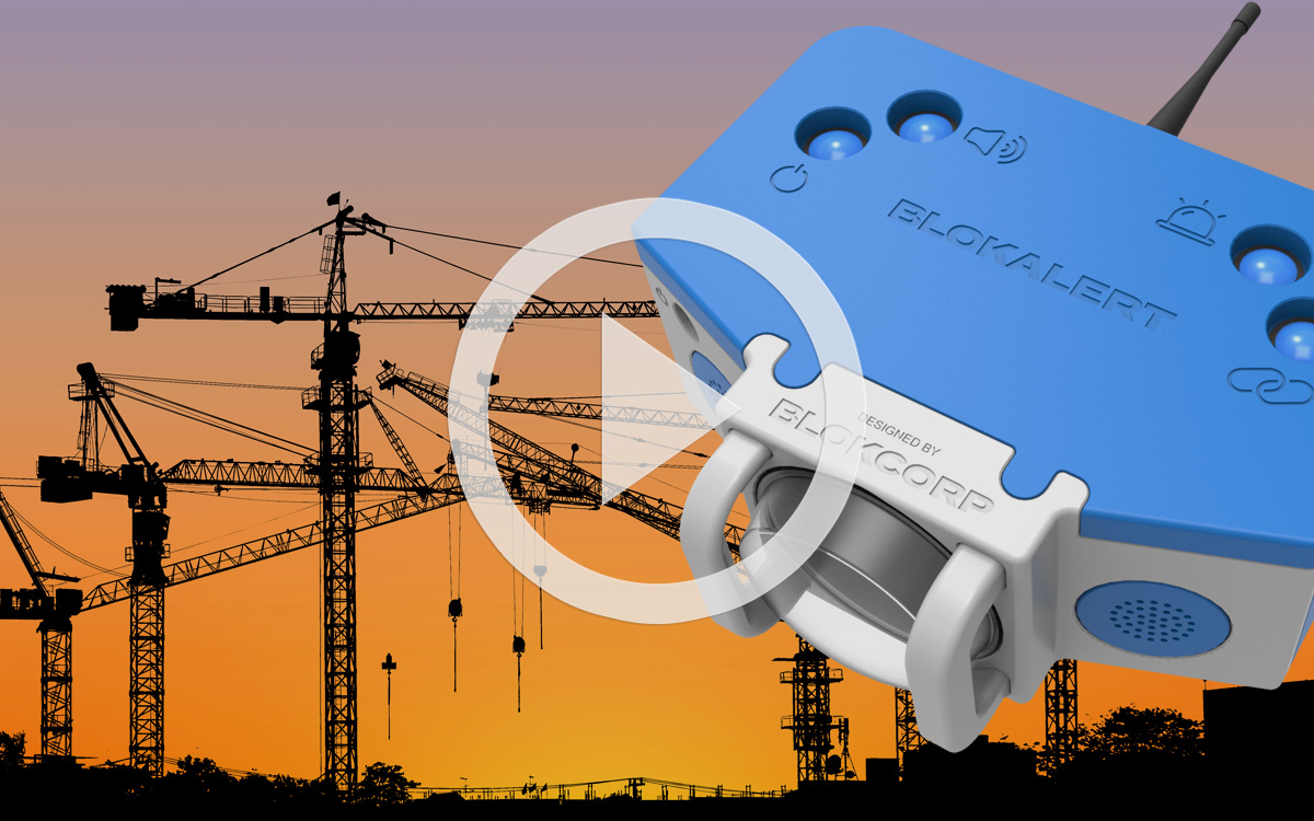Enhance Job Site Safety with BlokAlert: Crane Safety Alert System