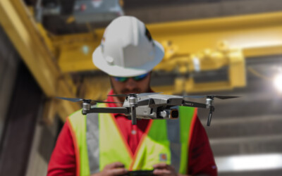 How Are Drones Being Used for Overhead Crane Inspections? - Featured