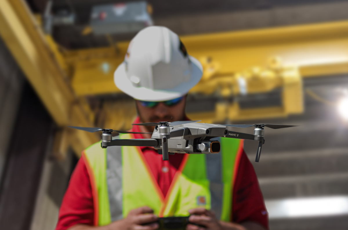 How Are Drones Being Used for Overhead Crane Inspections? - Featured