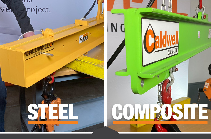 Steel vs Composite Caldwell Lifting Beams