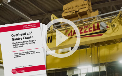 ASME B30.2-2022 Overhead and Gantry Cranes Standard: Updates and Changes - Featured