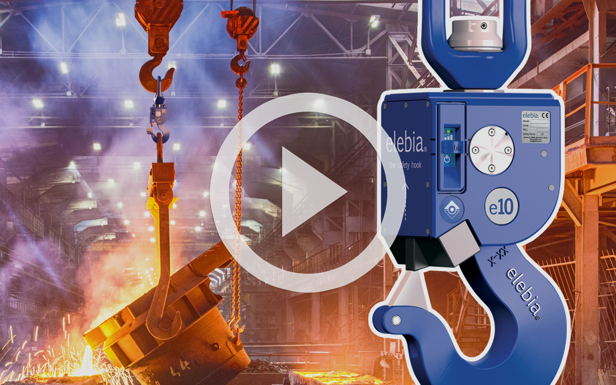 Keep Workers Safe With Elebia Automatic Hooks for Steel Mill Rigging