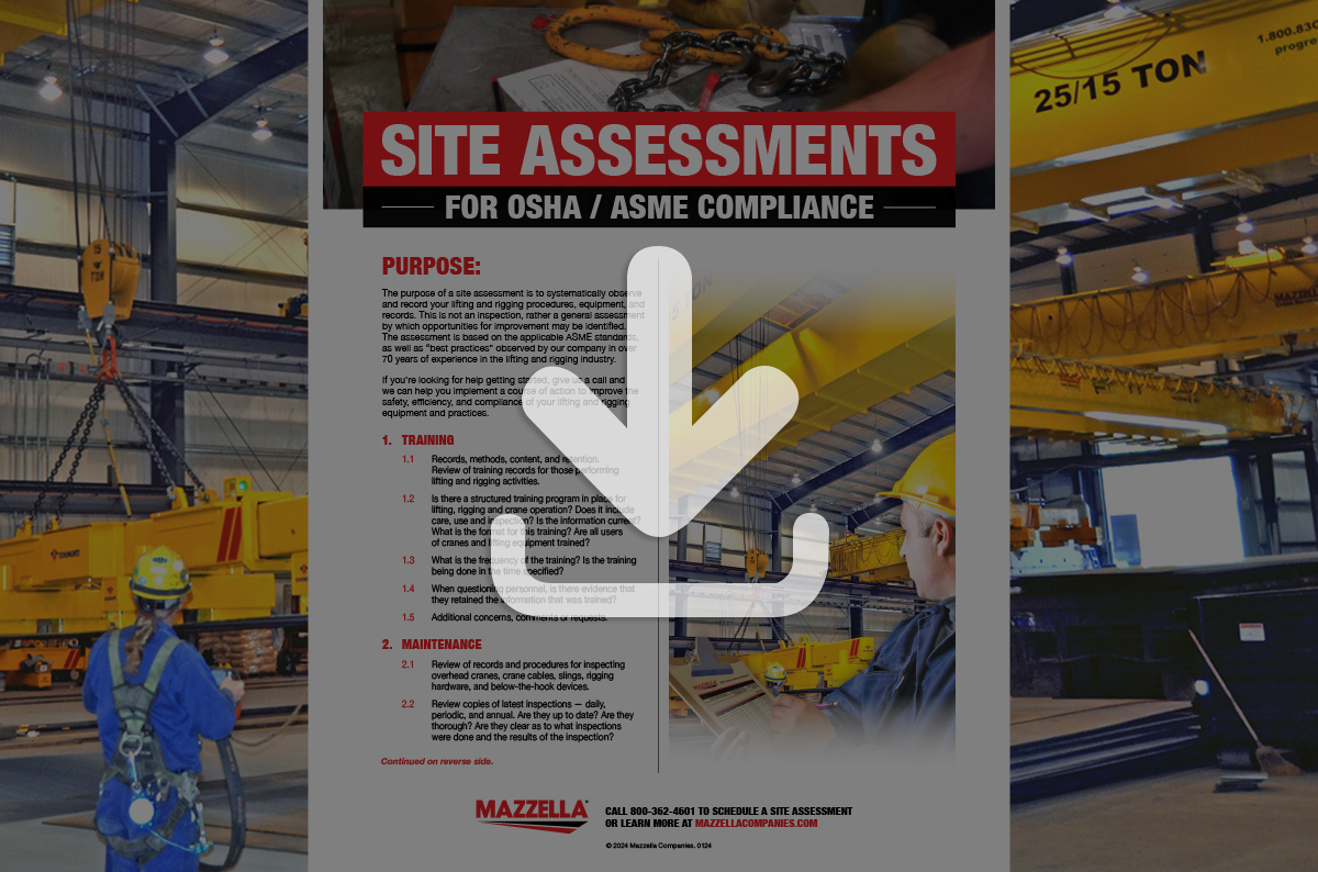 Lifting and Rigging Site Assessment [Guide]
