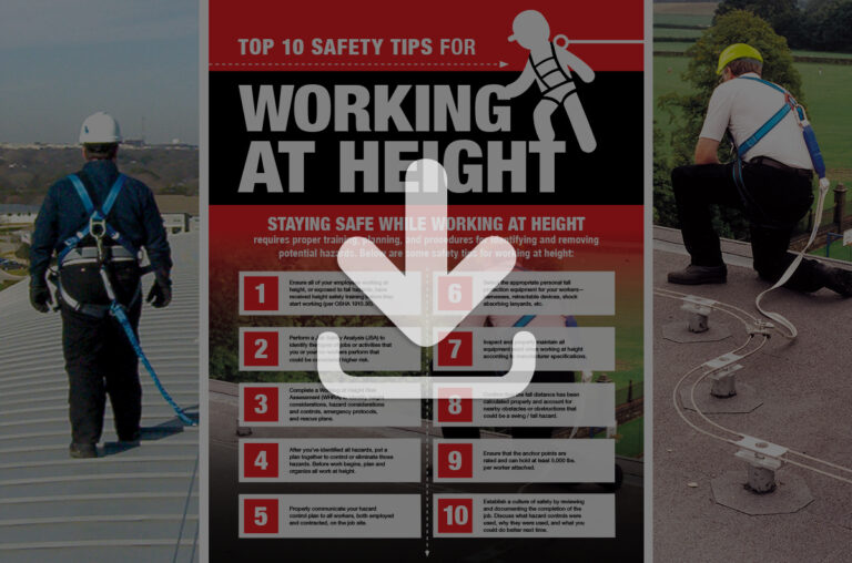 Top 10 Safety Tips for Working at Height [Infographic]