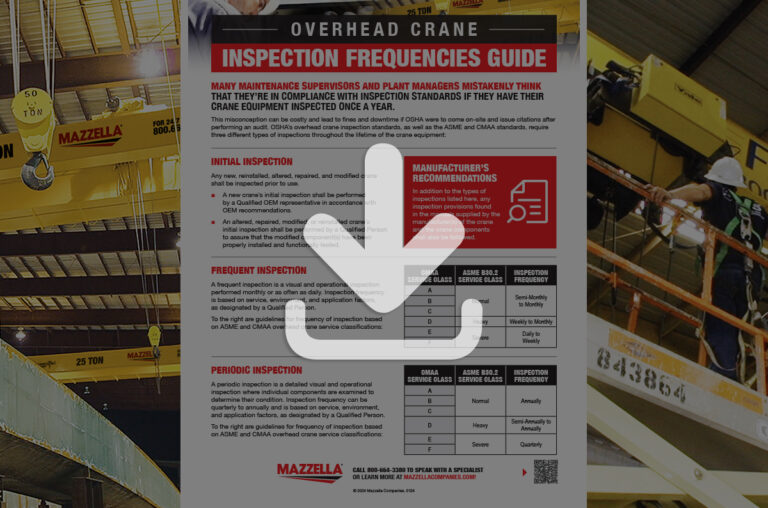 Overhead Crane Inspection Frequencies [Guide]