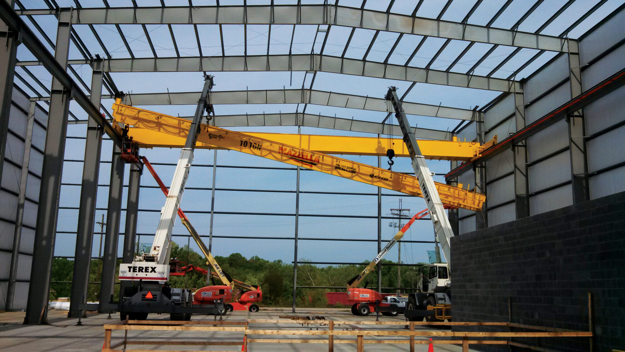 Overhead Crane Installation
