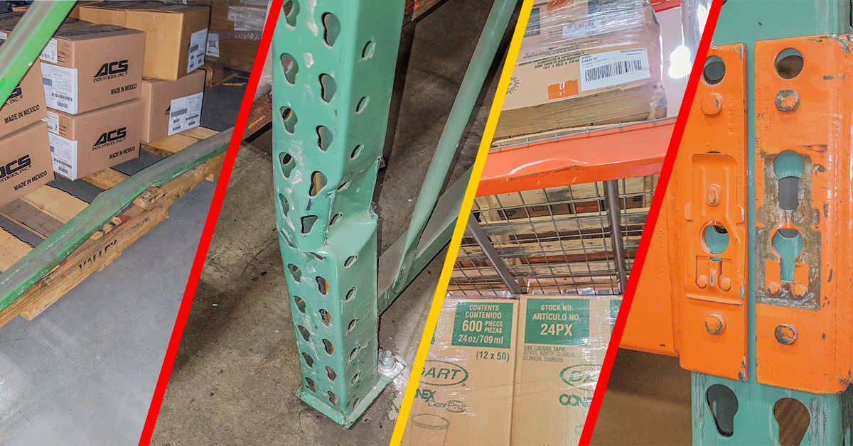 Five Most Common Problems Found in a Warehouse Rack Inspection 
