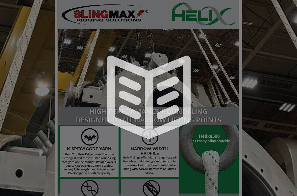 Slingmax® Helix™ High-Performance Roundslings
