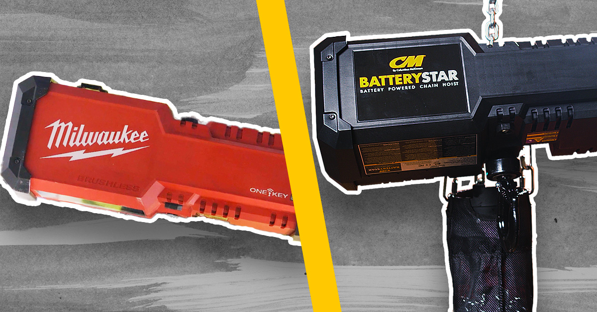 A Look at CM’s New BatteryStar­­™ Electric Chain Hoist