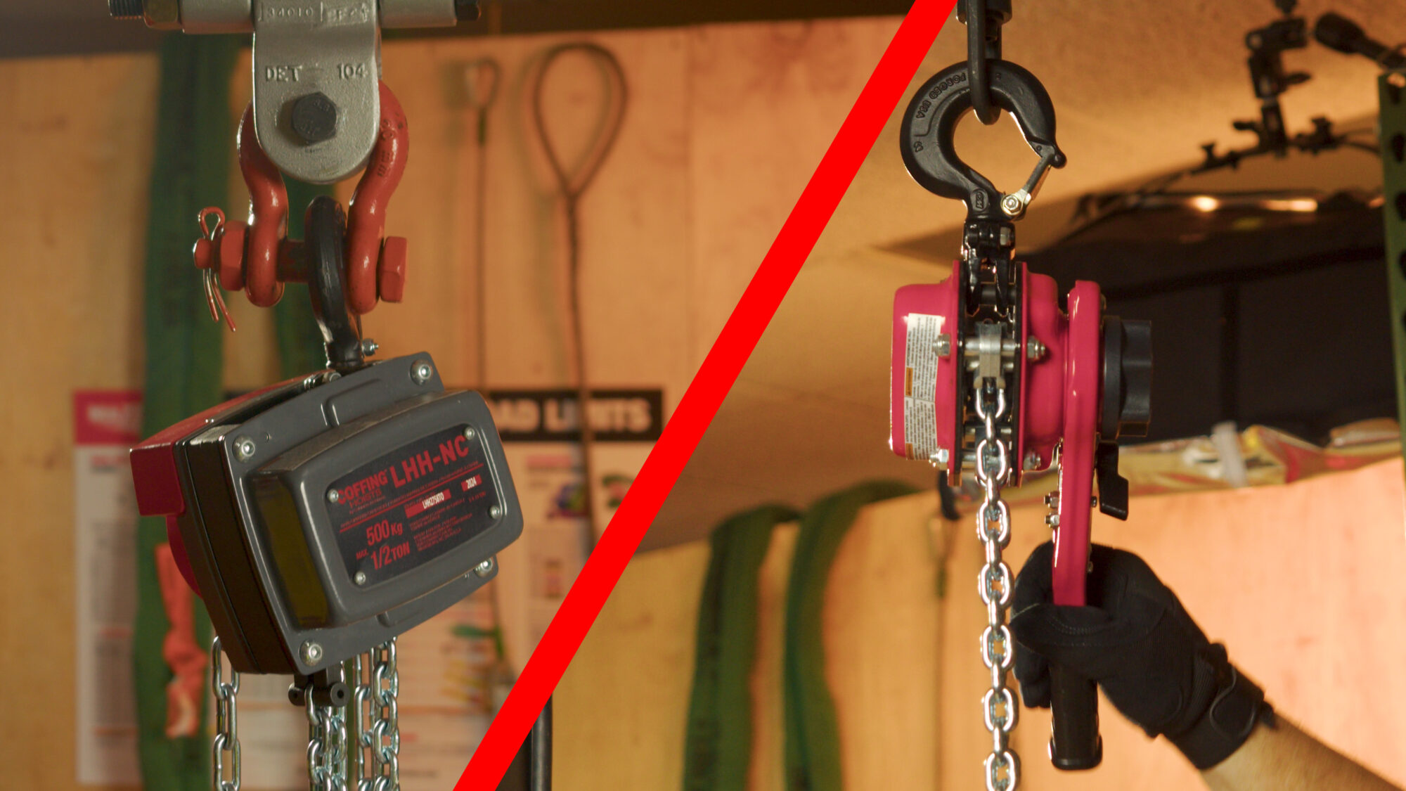 Comparing Hand Chain Hoists and Lever Hoists