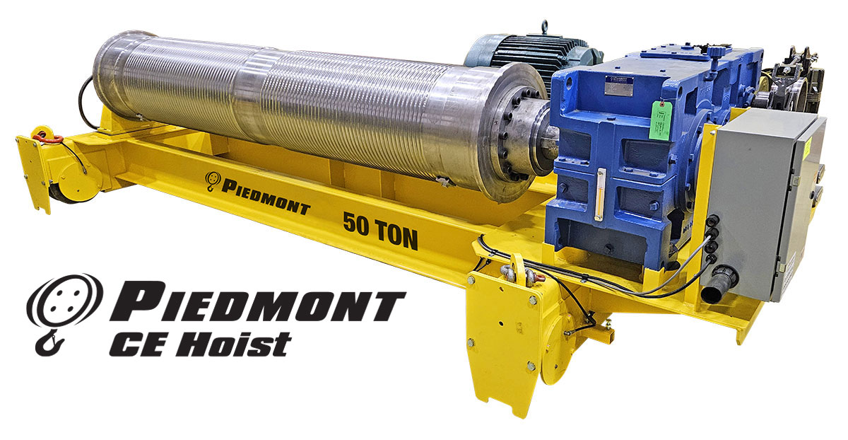 Mazzella Piedmont CE Custom Engineered Built-Up Hoist