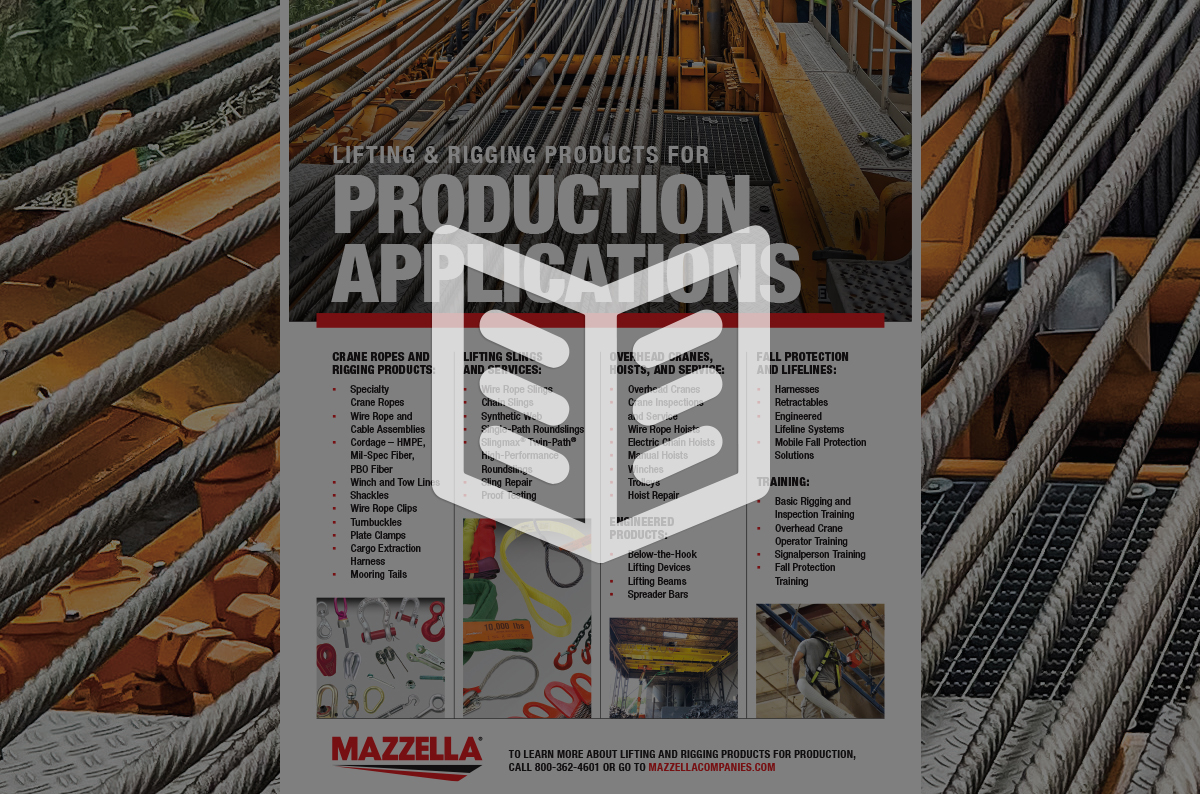 Production Industry Products & Services Line Card