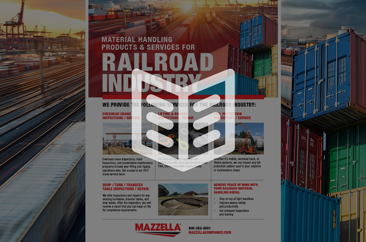 Railroad Industry Products & Services Line Card