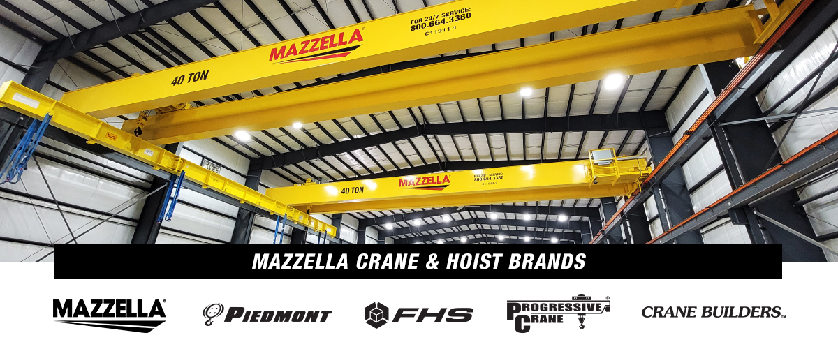 Mazzella Custom Engineered Cranes & Hoists Brands