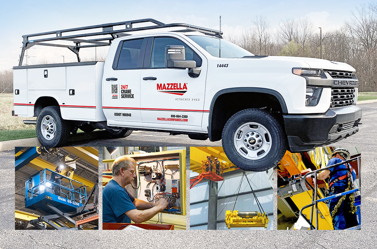Overhead Crane Service Truck