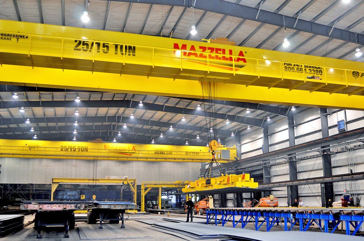 Overhead Crane In Operation