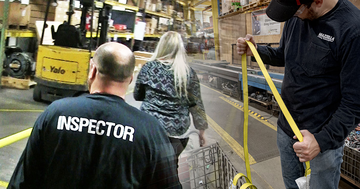 Rigging Inspectors Performing Inspection