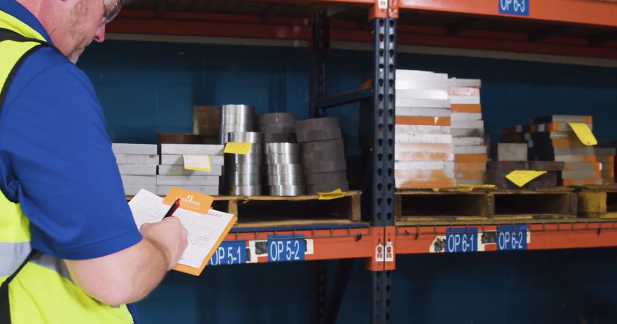 Rack Inspectors Performing Inspection