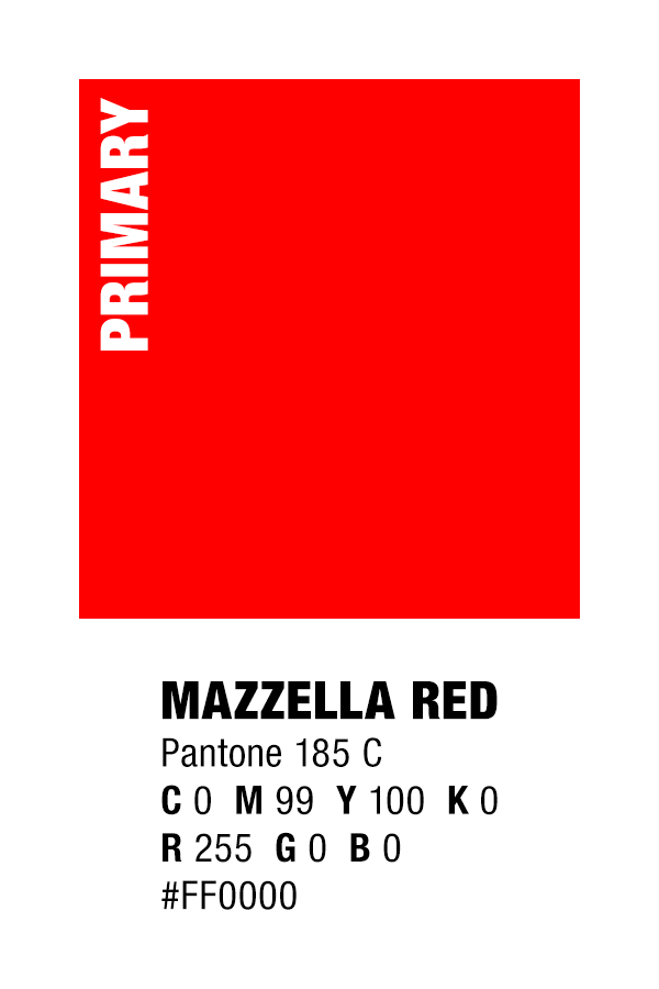 Mazzella Brand Guides: Red