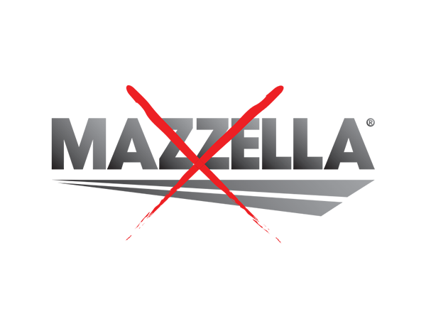 Mazzella Brand Guides: Incorrect Usage Example 4