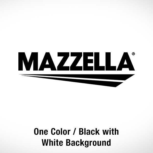 Mazzella Brand Guides: Mazzella One Color Black on White