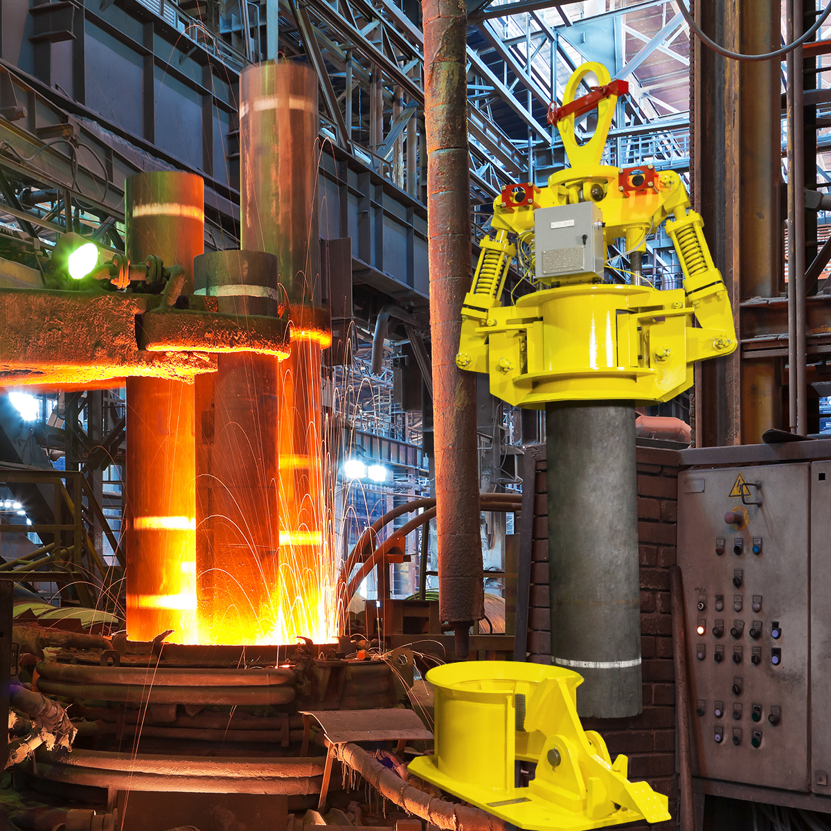 Lifting America's Steel Industry: No-Touch Electrode Handling Systems