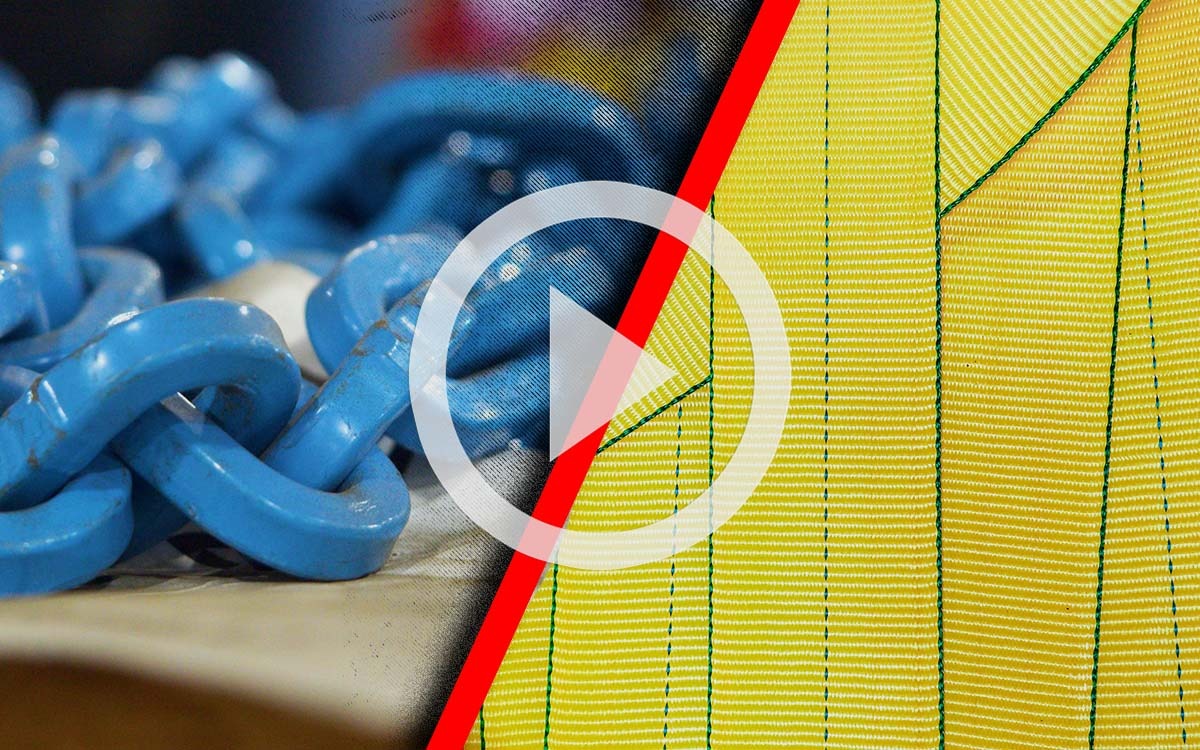 Synthetic Slings vs Chain Slings: Applications, Safety, and How to Choose