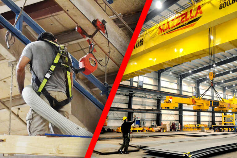 How Do You Provide Fall Protection Around Overhead Cranes? 